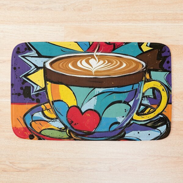 Item preview, Pop Art Coffee Cup designed and sold by BlissDesignWork.