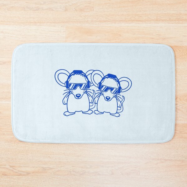 Item preview, 2 Mice Sunglasses Headphones Party Listen To Music designed and sold by shirt-o-mat.