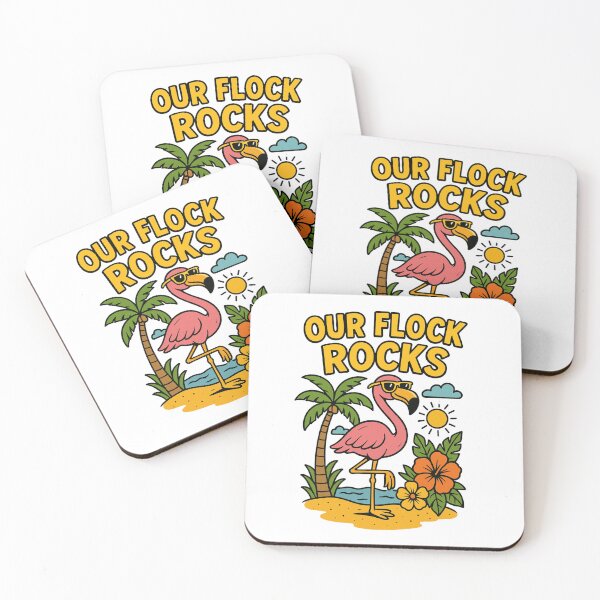 Item preview, Our Flock Rocks  designed and sold by gpkool.