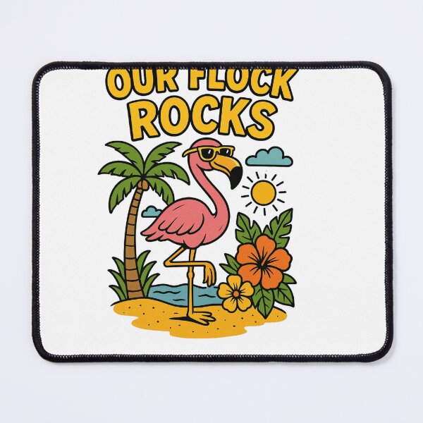 Item preview, Our Flock Rocks  designed and sold by gpkool.