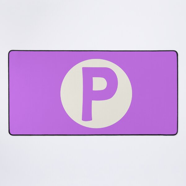 Item preview, letter p purple designed and sold by ZiphGames.