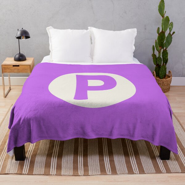 Item preview, letter p purple designed and sold by ZiphGames.