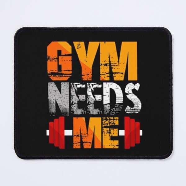 Item preview, Gym Needs Me Fitness Logo T-Shirt Design designed and sold by Rebel Weave.