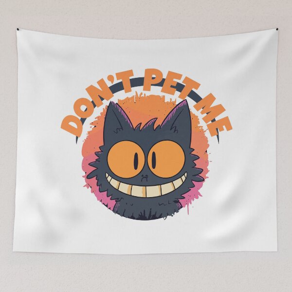 Item preview, Don’t Pet Me Cat designed and sold by aipolohu.