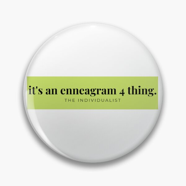 Item preview, it's an enneagram 4 thing designed and sold by kj johnson.
