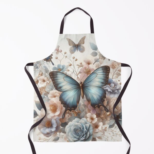 Item preview, Soft Feminine Butterflies – AI Artwork in Delicate Colors for Women’s Clothing and Accessories for Nature Lovers designed and sold by knalpot-design.
