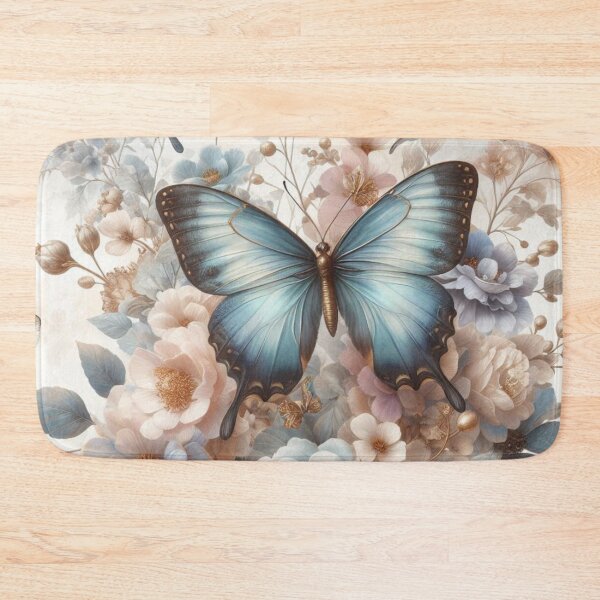 Item preview, Soft Feminine Butterflies – AI Artwork in Delicate Colors for Women’s Clothing and Accessories for Nature Lovers designed and sold by knalpot-design.