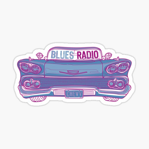 Item preview, BLUES RADIO CHEV designed and sold by BearsCraft.