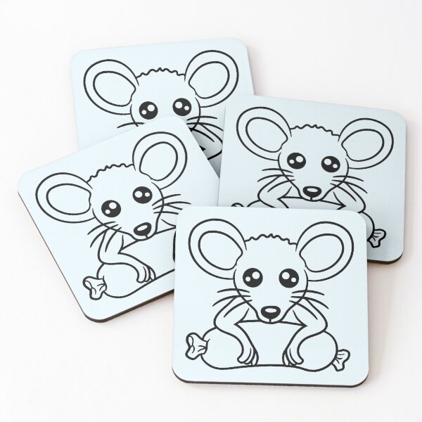 Item preview, Mouse Big Sausage Eat Hunger BBQ Barbecue Funny designed and sold by shirt-o-mat.