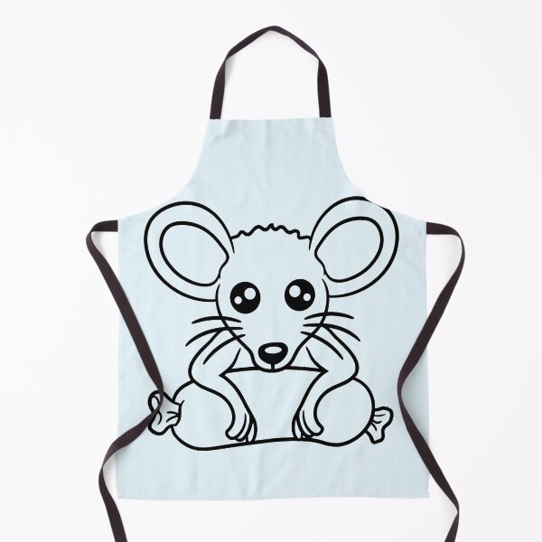 Item preview, Mouse Big Sausage Eat Hunger BBQ Barbecue Funny designed and sold by shirt-o-mat.