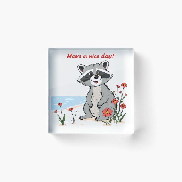 Item preview, Cute Popular Little Raccoon Collection designed and sold by TrendyDesigne412.