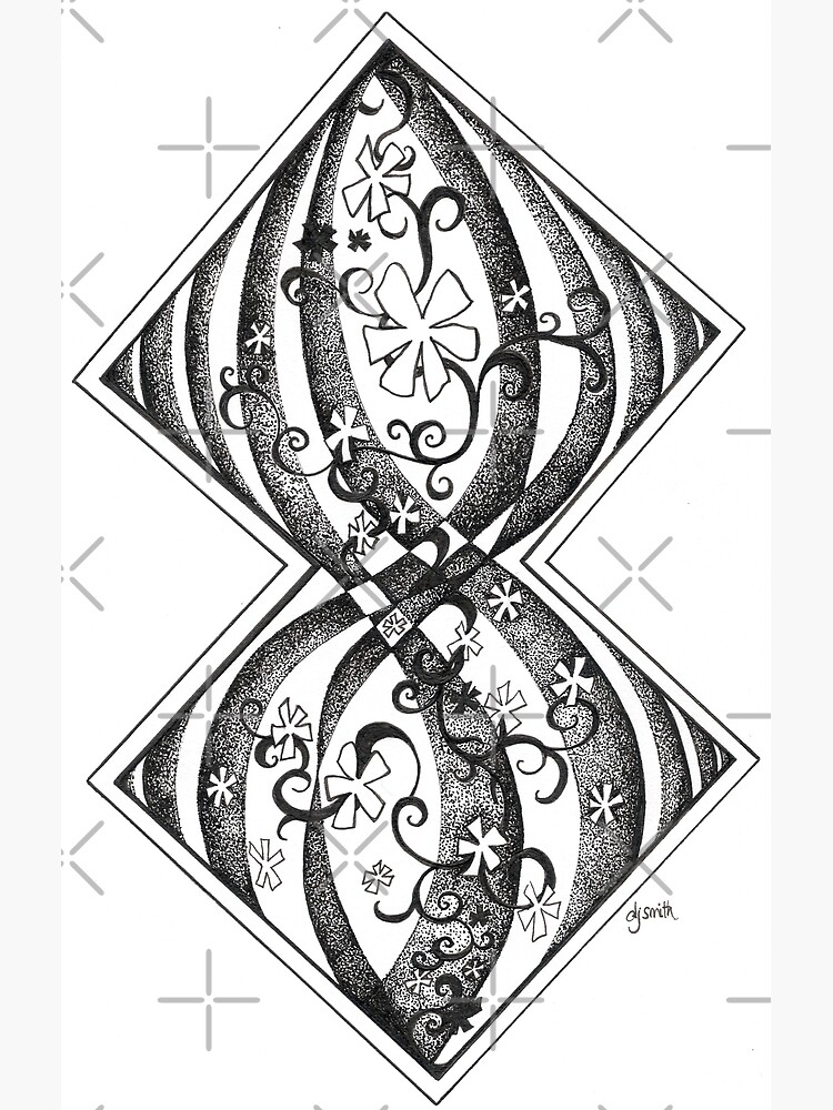 Flourish, Ink Drawing by djsmith70