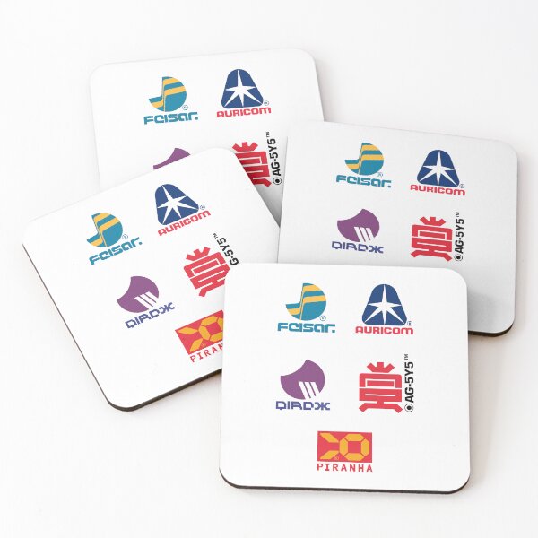 Item preview, Wipeout 2097 - F5000 - All Team Logos - Negative designed and sold by Vincent Strauss.