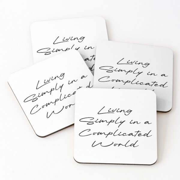 Item preview, Living Simply in a Complicated World designed and sold by Ninjacatoff.