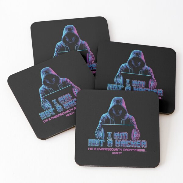 Item preview, I'm Not A Hacker, I'm A Cybersecurity Professional designed and sold by Nerd Shizzle.
