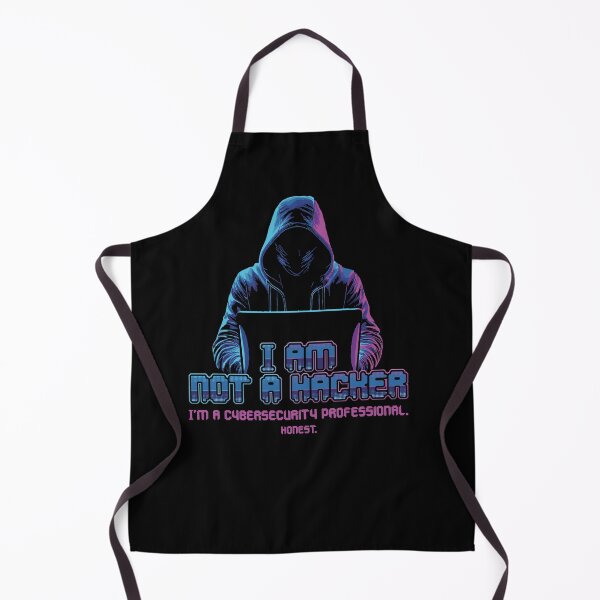 Item preview, I'm Not A Hacker, I'm A Cybersecurity Professional designed and sold by Nerd Shizzle.