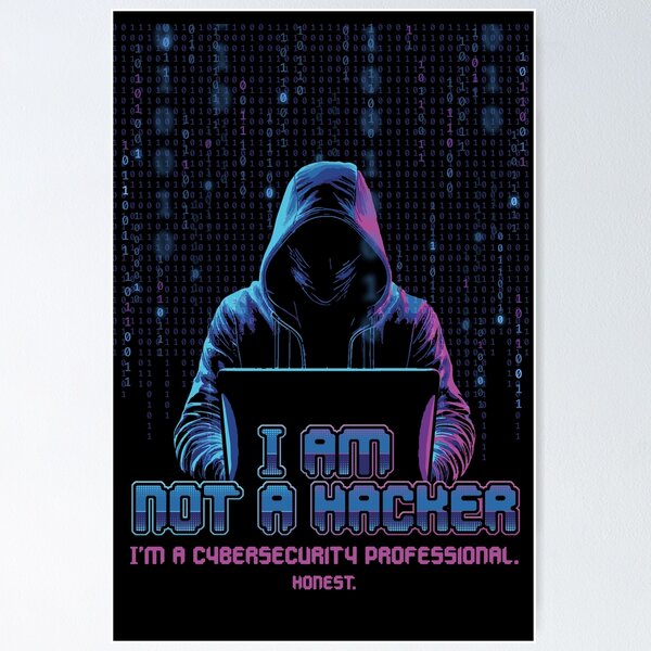 Artikel-Vorschau von Ich bin kein Hacker, ich bin ein Cybersicherheitsexperte, designt und verkauft von Nerd Shizzle.