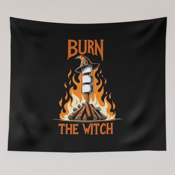 Item preview, Burn The Marshmallow Witch designed and sold by Gkinoki.