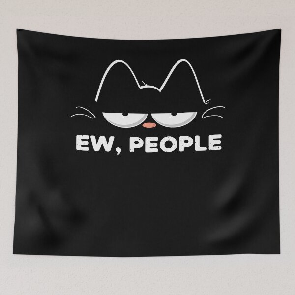 Item preview, Ew People Cat Meh Cat Unsocial Pet designed and sold by d247.