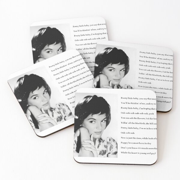 Item preview, Pretty little baby by Connie Francis lyrics  designed and sold by Ksuss.
