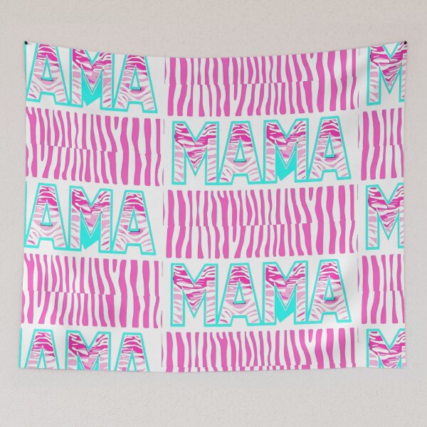 Item preview, MAMA Zebra Retro designed and sold by TheMysticNook.
