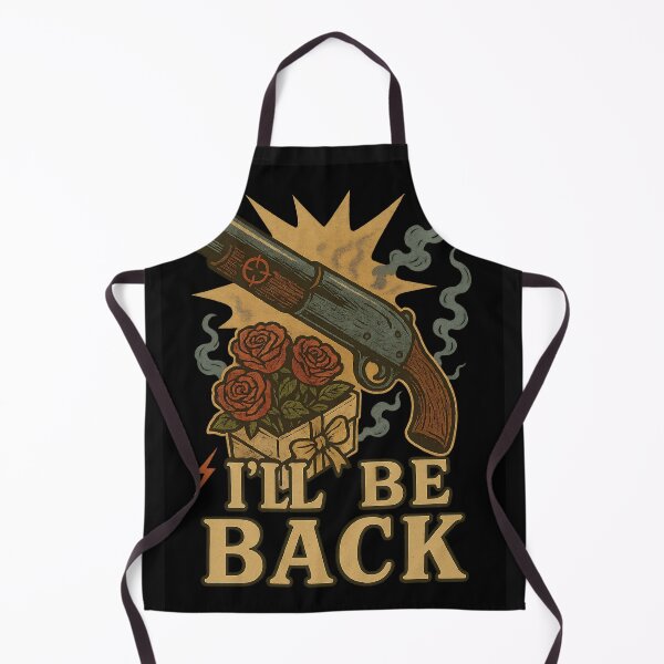 Item preview, I'll be back! - Black designed and sold by CultLines.
