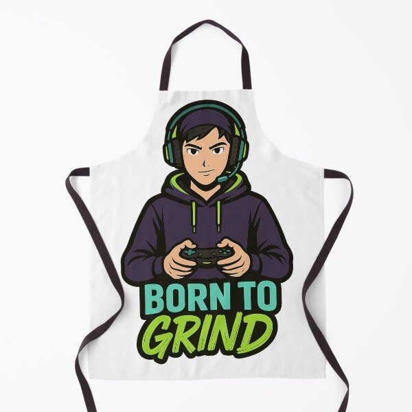 Item preview, Born to Grind – Gamer motif in anime style designed and sold by Rukage.