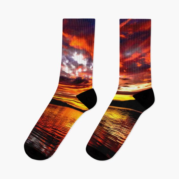 Item preview, Crimson Symphony: Lake of Fire Sunset designed and sold by Exodoi.