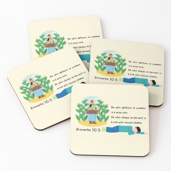 Item preview, Proverbs 10:5 designed and sold by 24SevenDesigns.