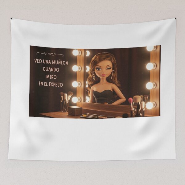 Item preview, VEO UNA MUÑECA CUANDO MIRO EN EL ESPEJO designed and sold by FitEnvy.