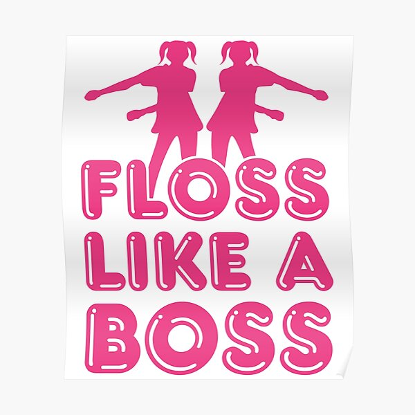 Floss Dance Dab Posters Redbubble - roblox dab posters redbubble