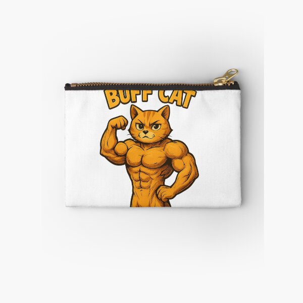 Item preview, Buff Cat – Strong Muscle Cat designed and sold by Kunst-Shirt.