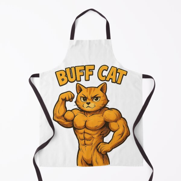 Item preview, Buff Cat – Strong Muscle Cat designed and sold by Kunst-Shirt.
