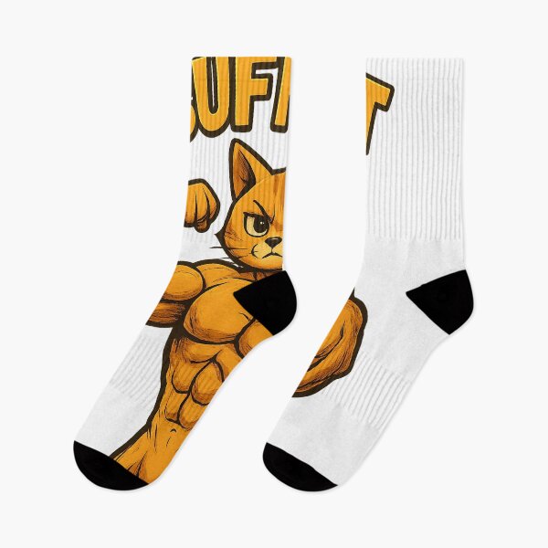 Item preview, Buff Cat – Strong Muscle Cat designed and sold by Kunst-Shirt.