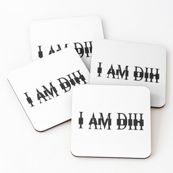 Item preview, I AM DIH (Playboi Carti MUSIC parody sticker) designed and sold by prodbpats.