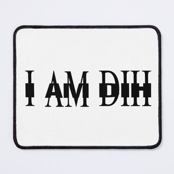 Item preview, I AM DIH (Playboi Carti MUSIC parody sticker) designed and sold by prodbpats.