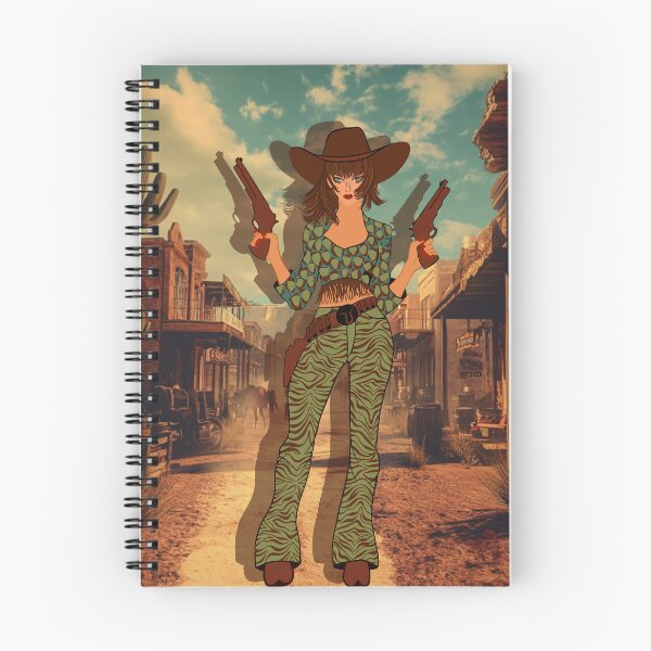 Item preview, Calamity Jane Notebook designed and sold by Ellen Levine.