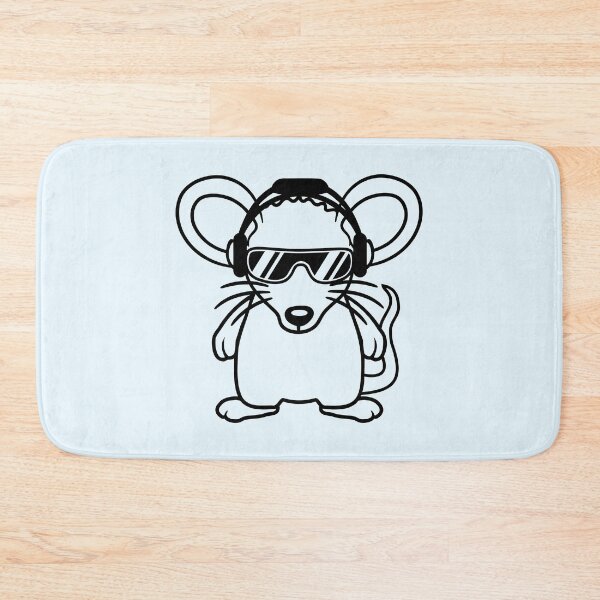Item preview, Mouse DJ Sunglasses Headphones Party Music Club designed and sold by shirt-o-mat.