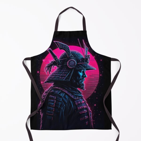 Item preview, Cyberpunk Samurai Warrior Japanese Futuristic Style Neon Colors designed and sold by EddieBalevo.