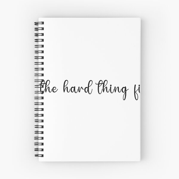 Item preview, Do the Hard Thing First designed and sold by JanviRamani.