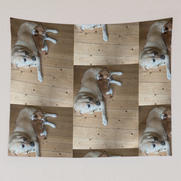 Item preview, Two Playful pals designed and sold by ColorMuse Studio.