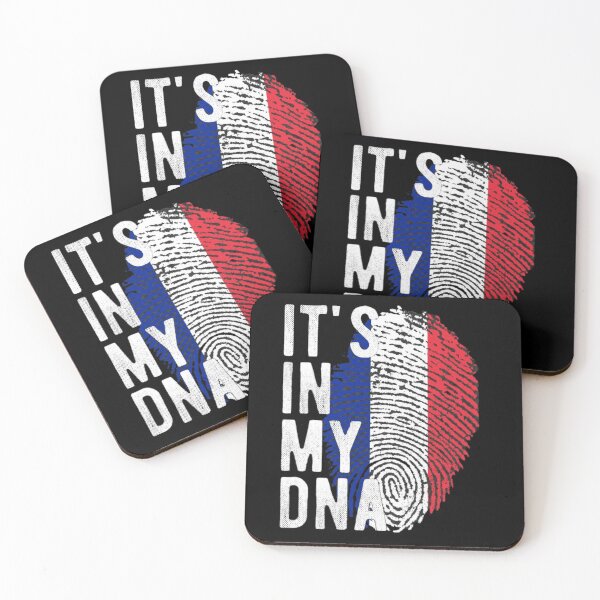 Item preview, French DNA Fingerprint – It’s in My DNA France Flag Gift for Proud French People, (shirts, stickers, mug, hoodies...) designed and sold by Misnrays93.