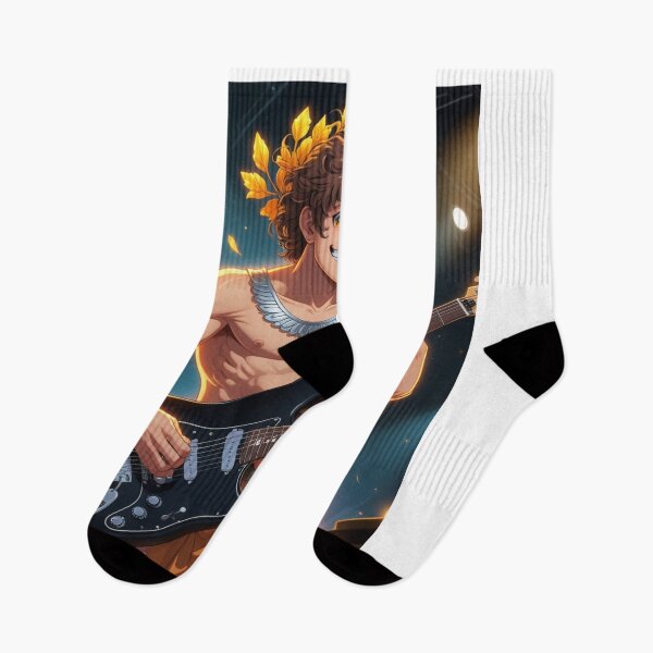 Item preview, Apollo the Rock God – Greek Mythology Music Warrior designed and sold by Aitor700.