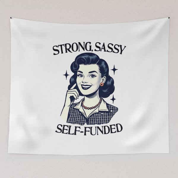 Item preview, Strong Sassy Self Funded designed and sold by Almasha.