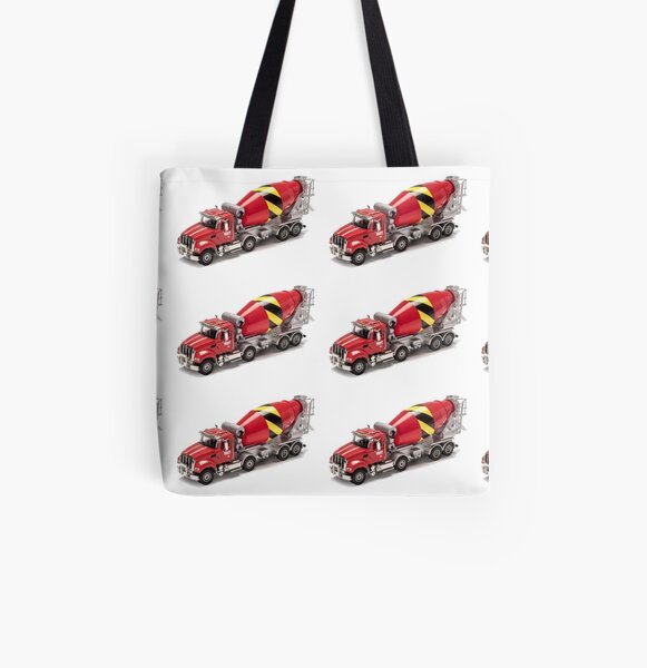 Mixer Truck All Over Print Tote Bag