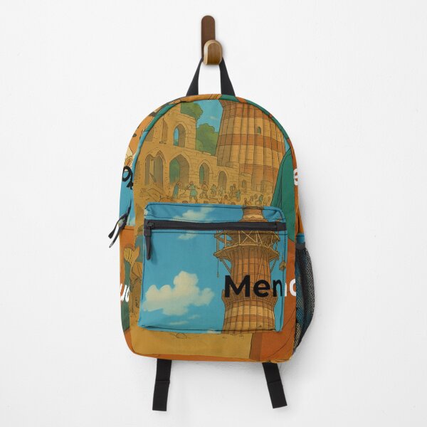 Item preview, Ghibli Art Qutab Minar designed and sold by I Dress In Digital (I DID).