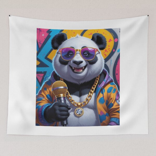 Item preview, Rap Panda – Urban Hip-Hop Style designed and sold by Aitor700.