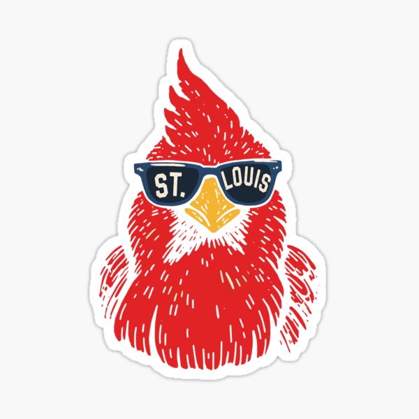 Artikel-Vorschau von Rote Vogel-Maskottchen-Zeichnung für Baseball-Enthusiasten, Geschenk für Männer, Frauen und Kinder, designt und verkauft von ArmyAbodo.