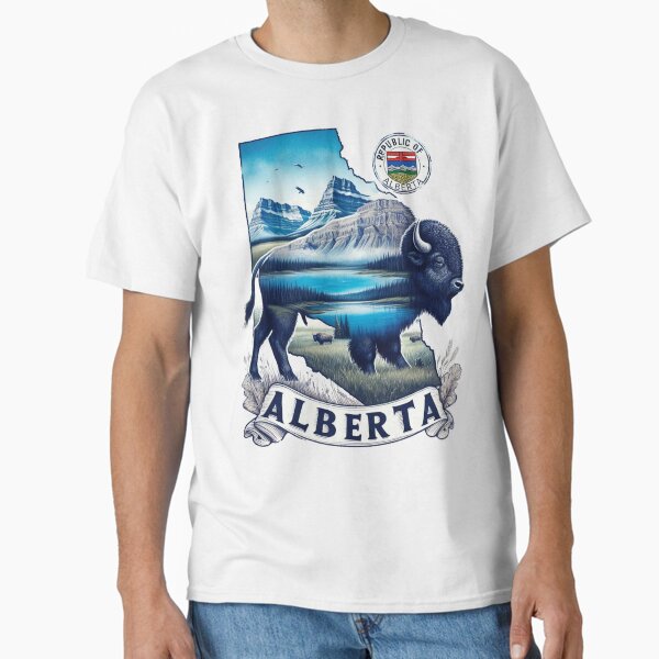 Vista previa del artículo con la obra «República de Alberta», diseñado y vendido por HaydenMillepied.