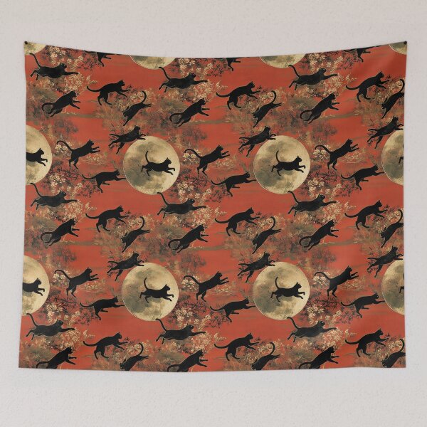 Item preview, Black Cats Parade designed and sold by CalyCollab.